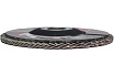 Лепестковые тарельчатые круги (прямые) FLD-20 D125 мм, P80 R2R 8030-2012580