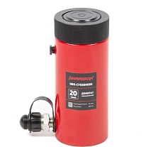 Гидравлический цилиндр (домкрат) однополостной Harrison с фиксирующей гайкой 20 т, ход 100 мм HRH-CY0200005