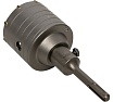 Коронка буровая по бетону с оснасткой Master TCT-72 (72 мм; М22; SDS-plus) EKF tct-72-m22