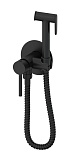 Смеситель Oliveeka Y-Line OL-829902-MB с гигиеническим душем, черный матовый