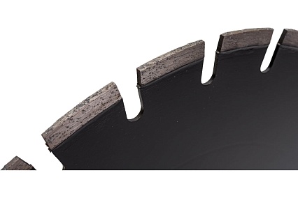 Диск алмазный отрезной сегментный с защитным зубом Grand Asphalt (400х25.4 мм) TRIO-DIAMOND GA774