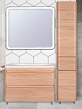 Мебель для ванной Style Line Атлантика 80 см напольная, ясень перламутр