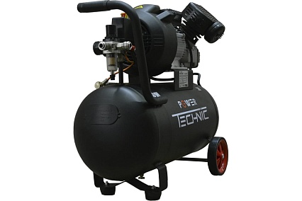 Компрессор Power Technic коаксиальный, 220В, 2300Вт, 440 л/мин, ресивер 50 л ACD440/050