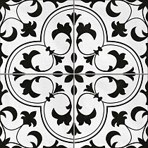 Керамогранит Cersanit Sevilla пэчворк, белый 42х42 см, SE4R053