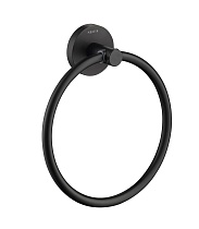 Полотенцедержатель Aquatek Европа AQ4112MB черный матовый