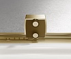 Душевая перегородка Vincea Волк-Ин (Walk-In) VSW-4WSL120CLG-L 120x200 брашированное золото, прозрачное, левая