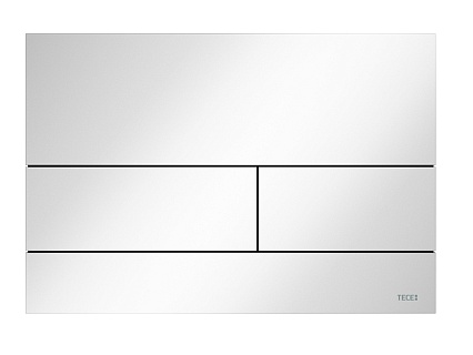 Кнопка смыва TECE Square II 9240832 металл, белый
