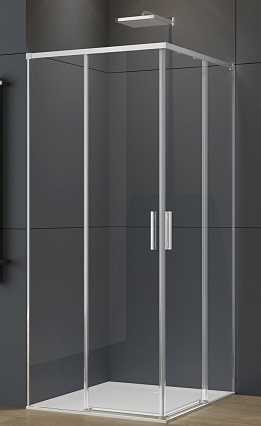 Душевой уголок Vincea Soft 2 VSS-3SO2800CL 80x80 хром, прозрачное