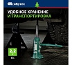 Домкрат гидравлический бутылочный Сибртех 3 т, 180-320 мм 50801