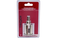 Коронка алмазная с центрирующим сверлом по керамике и керамограниту (35х70 мм) Триггер 78035 тов-202714