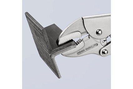 Ручной зажим Knipex круг 40 мм, квадрат 20 мм, под ключ 30 мм, штрихкод на ручках KN-4104250EAN