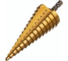 Сверло ступенчатое 4-32 мм, 15 размеров Резолюкс 31403