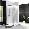 Душевой уголок BelBagno UNO-195-A-2-100-CH-CR 100x100 шиншилла, хром