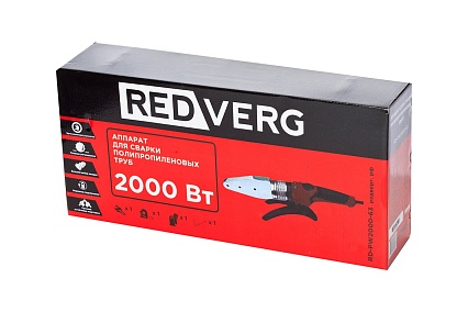 Аппарат для сварки полипропиленовых труб Redverg RD-PW2000-63 6626107