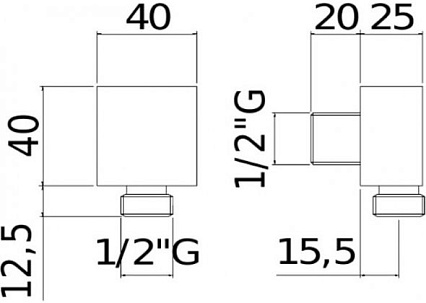 Шланговое подключение Paffoni Level ZACC238NO матовый черный