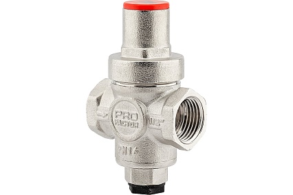 Редуктор давления PROFACTOR поршневой, c коннектором манометра 1/2" PF PRV 251.15