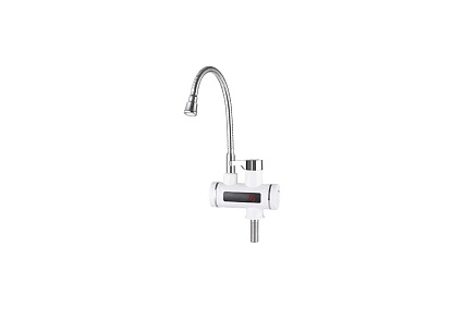 Кран-водонагреватель проточного типа UNIPUMP BEF-001-02 с дисплеем и гибким изливом 88402