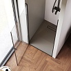 Душевая дверь Am.Pm Sunny W87G-80-1P-BT 80x190 прозрачное, черный матовый