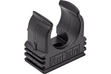 Крепеж-клипса Very универсальная, 16 мм, пластик, черный, 100 шт. 47-7-003