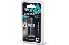 Коронка алмазная 22x55 мм, #80, по стеклу и плитке METALLICA Optima 901458