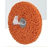 Диск для снятия ржавчины AbraTechnic Orange Ceramic 100x13x6мм, на шпинделе ABR-oc100136