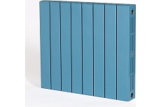 Радиатор биметаллический Rifar 95 SUPReMO 500-8 Ду 3/4 RAL 5024 САПФИР R S50083/45024