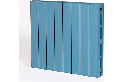 Радиатор биметаллический Rifar 95 SUPReMO 500-8 Ду 3/4 RAL 5024 САПФИР R S50083/45024