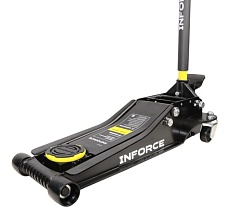 Низкопрофильный подкатной гидравлический домкрат Inforce 3 тонны, высота подхвата 75мм, высота подъема 505мм 08-08-75