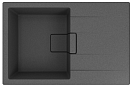 Кухонная мойка Florentina Ривьера 78 см черный, 20.480.C0780.102
