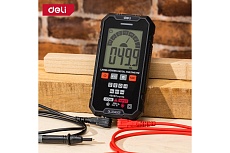 Многофункциональный цифровой мультиметр Deli DL334501 (напряжение 0.06-600 В, сила тока 0.006-0.6 А, сопротивление 40 МОм) 134671