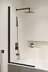 Шторка для ванны RGW Screens SC-009B 80x150 прозрачное, черный 351100908-14