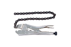 Зажим с фиксатором 225мм для труб 60-140мм King Tony 6655-09