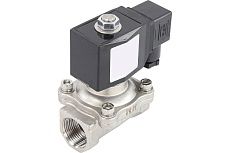 Электромагнитный клапан DN.ru соленоидный двухходовой VS2W-201N-NC Ду20 Ру7 24В DC D130-01034