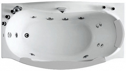 Акриловая ванна Gemy G9072 B L 171X92 см