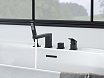 Смеситель на борт ванны Aquatek Либра AQ1648MB черный матовый