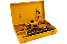 Аппарат для сварки пластиковых труб Denzel DWP-1500, 1500 Вт, 260-300 град., 6 насадок, 20-63 мм 94201