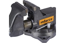 Поворотные слесарные тиски Inforce 115 мм 05-23-09