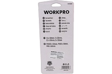 Набор прецизионных отверток WORKPRO CR-V, крест+шлиц, 7 шт. WP200509