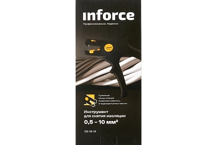 Инструмент для снятия изоляции Inforce 0,5-10 мм2 06-19-14