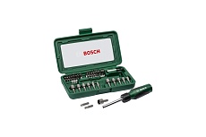 Набор бит и торцевых ключей с отверткой (46 шт.) Bosch 2.607.019.504 152227