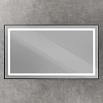 Зеркало BelBagno SPC-KRAFT-1400-800-SENS-NERO 140x80 см сенсорный выключатель, черный