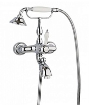 Смеситель для ванны Margaroli Classica RU1004AA01CR хром с гарнитуром