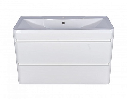 Тумба с раковиной Style Line Атлантика 90 см подвесная