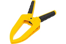 Струбцина Denzel клещеобразная, удлиненная 50x80 мм двухкомпонентные рукоятки 20789