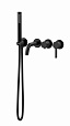 Смеситель для ванны Vincea Villa VTFW-1VL1MB черный матовый