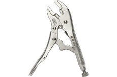 Клещи зажимные WORKPRO с изогнутыми зажимами 130мм CR-V PRO WP231057