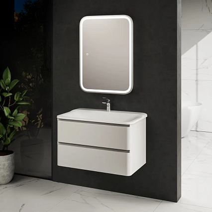 Тумба с раковиной AQUAme S4 80 см