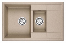 Кухонная мойка Granula GR-7802 77.5 см песок