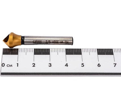 Зенковка с отверстием (10х6х46 мм; размер 2/5; 90°; HSSE-TiN VA) Bucovice Tools 893005