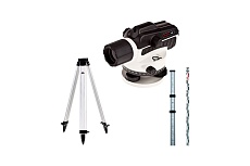 Комплект ADA : нивелир Ruber 32 с поверкой + рейка STAFF 3 + штатив на винтах Light S А00201_К